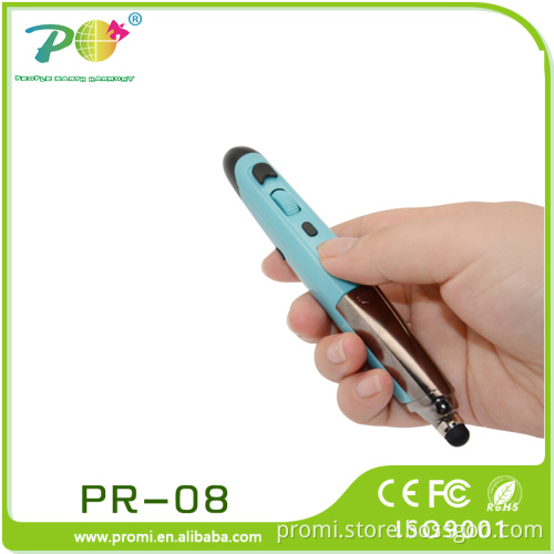 Ergonomic wireless slide changer laser pointer optical mouse for powerpoint remote